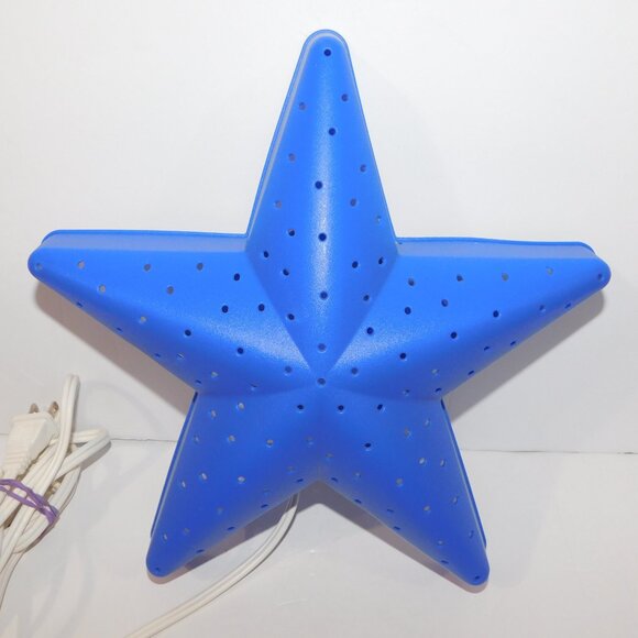 Vintage IKEA Smila Mini Stjarna Blue Star Wall Light Lamp 11" - Picture 3 of 5